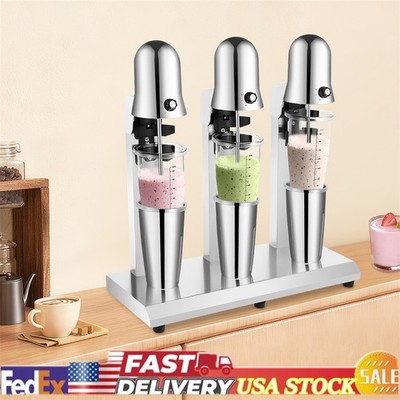 Electric Commercial Bubble Boba Milk Tea Shaker Shaking Machine Mixer Stainless！