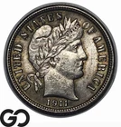1911 Barber Dime *Scarce This Nice* BU++