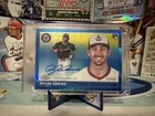 2025 Topps Chrome Platinum Dylan Crews RC Blue Prism Auto /99 Nationals