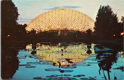 POSTCARD-CLIMATRON-GEODESIC DOME-ST LOUIS MISSOURI