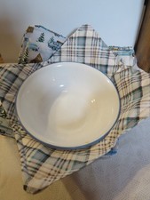 MIcrowave Bowl Cozy set of 2, winter cabins 3A
