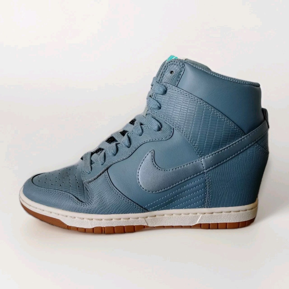 NIKE DUNK SKY HI WEDGE SIZE UK EUR 40 (528899 009) AVATAR GREY