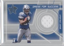 2006 Leaf Rookies & Stars Dress For Success Jerseys /100 Brian Calhoun #DS-4 0a7