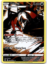 Pokemon TCG Thievul GG17/GG70 Crown Zenith Full Art Holo Rare Near Mint