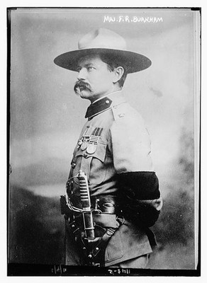 Major F.R. Burnham c1900 Large Old Photo