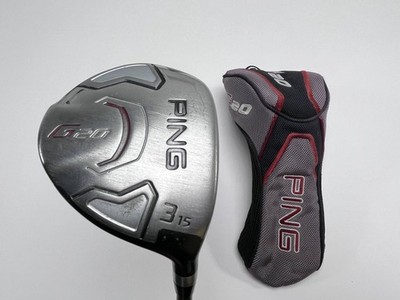 Ping G20 3 Fairway Wood 15* TFC169F Soft Regular Senior RH HC Midsize Grip