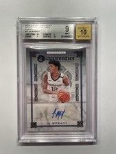 2020 Chronicles Apprentice Signatures Purple /25 Ja Morant #11 RC Auto BGS 9/10