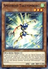 Speedroid Taketomborg Common Legendary Duelists: Synchro Storm LED8-EN011 NM