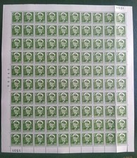 feuille De 100 Timbres Groenland Neuf** 