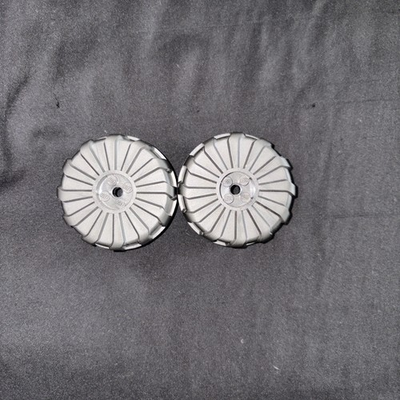 #ad Lego Nexo Knights 70355 2 Replacement Wheels Lightly Used Very Clean Parts $8.99