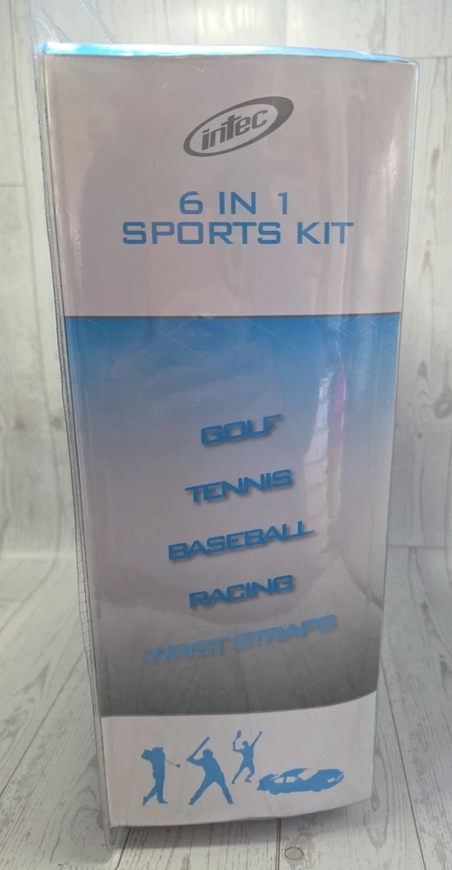 Wii 6 In 1 Sports Pack Kit Golf Baseball Tennis Racing Wheel Straps New In Box - Image 4 of 4
