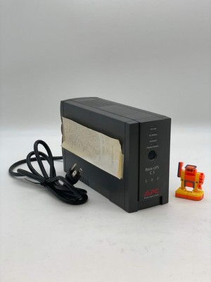 APC BK500BLK Back-UPS CS500 Battery Backup and Surge Protector (Used)