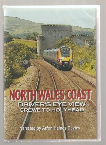 North Wales Coast (DVD) Drivers Eye View ~ Cab Ride ~ Railway DVD ~ Video  125