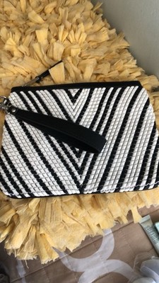 Neiman Marcus Women's Black And White Clutch