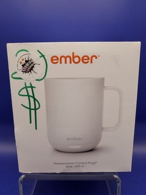 Ember Temperature Control Smart Mug 2 - 10 oz White App Controlled Open Box