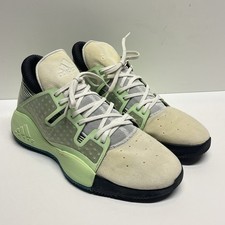 Adidas Pro Vision Mens Size 11 Green Black White Basketball Shoes Sneakers