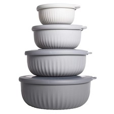 COOK WITH COLOR Prep Bowls with Lids- Wide an...