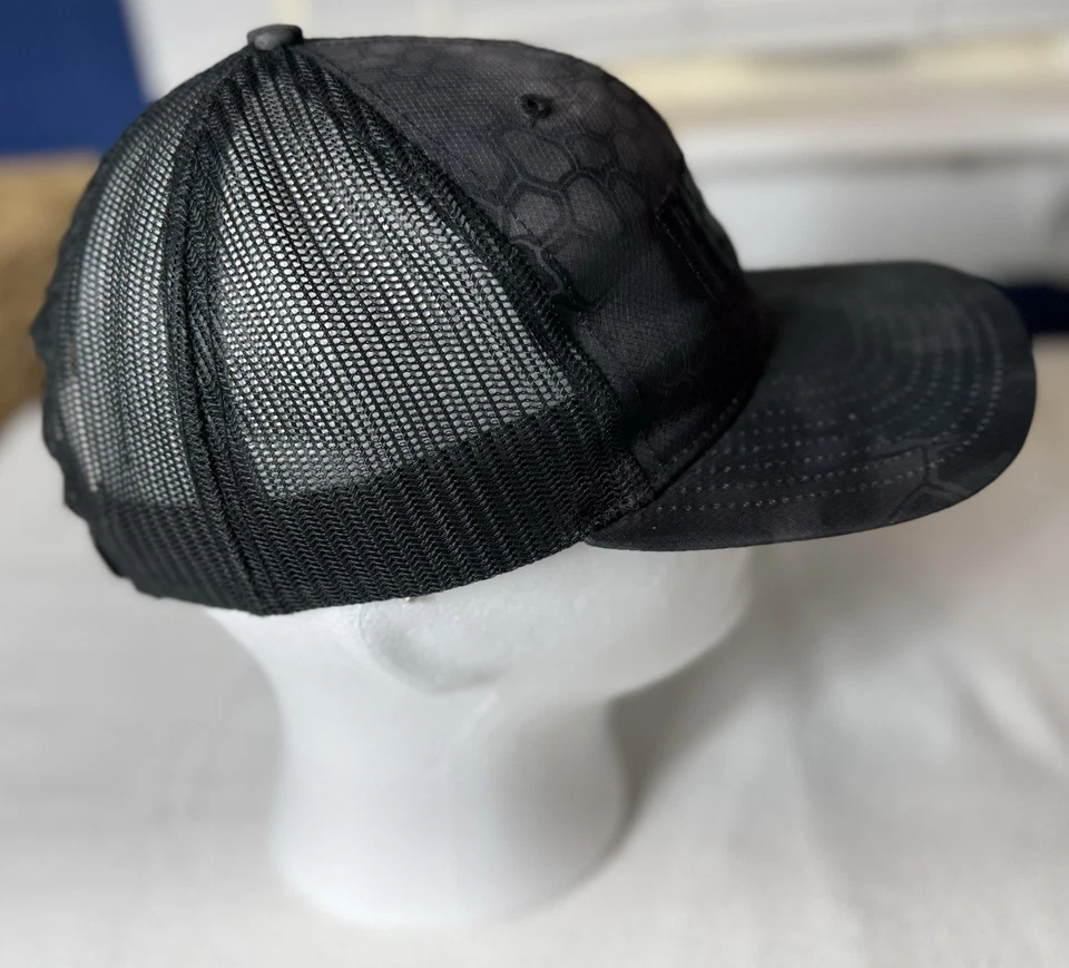 Rapala Hat Cap Snap Back Gray Black Kryptek Camo Fish Fishing Outdoor Adjustable - Image 4 of 4