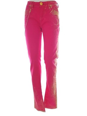 APPLE BOTTOMS Damen Freizeithosen Gr. 34 Rosa Baumwolle