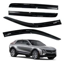 Rain Guards for Cadillac Lyriq 2023-2025, for cadillac lyriq 2023-2025 Black