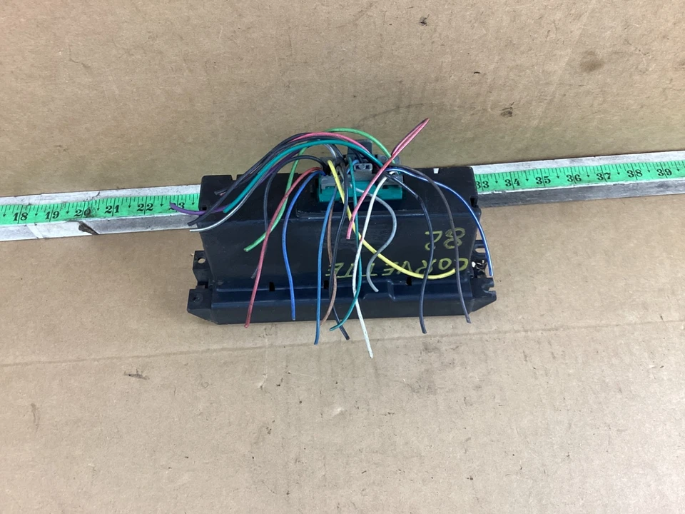 Chevrolet Corvette C4 1986-1989 calefacción aire acondicionado control de temperatura 88960915 Foto 4 de 4