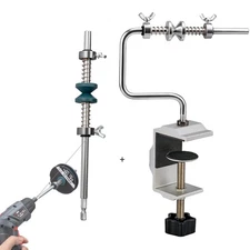 Fishing Line Spooler - Adjustable, Stable & Portable with Clamp - A-Long & C-...