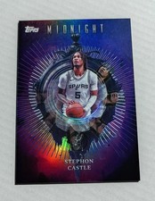 2025 TOPPS MIDNIGHT INSOMNIA STEPHON CASTLE #IN-1 SAN ANTONIO SPURS