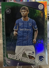 Topps 2025-26 UEFA Club Competitions Noah Adedeji-Sternberg RC #122 Genk