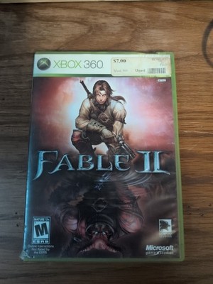Fable 2 Xbox 360 Complete CIB Case Cracked And Game Untested