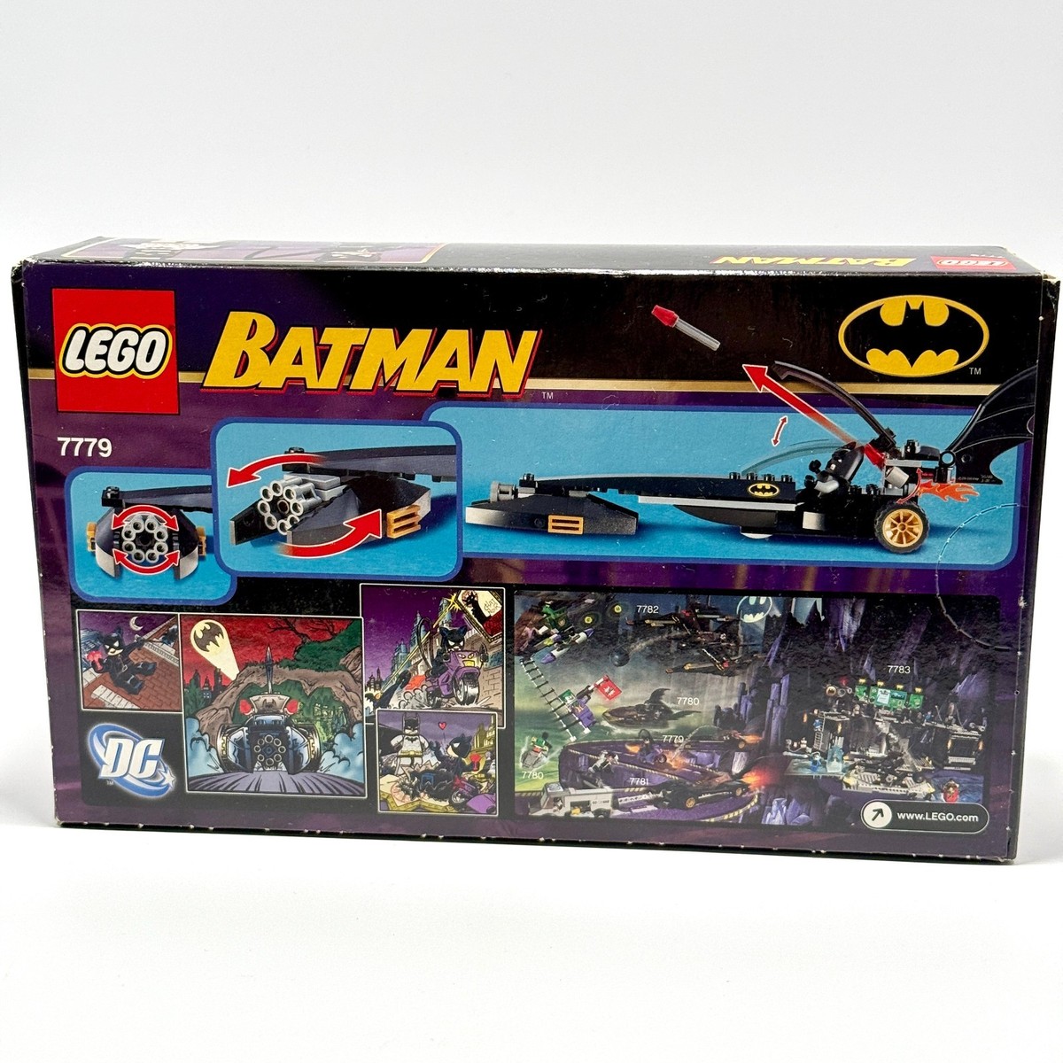 LEGO 7779 The Batman Dragster Catwoman Pursuit 92pcs 2 Minifigs