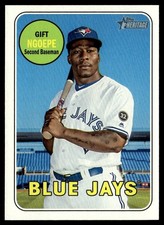 2018 Topps Heritage Gift Ngoepe Toronto Blue Jays #579