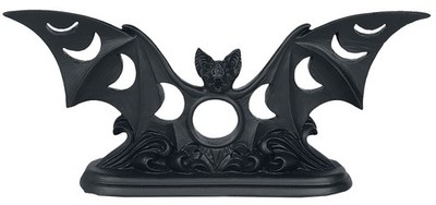 Alchemy England Kerzenständer Unisex Fledermaus Teelichthalter Standard Standard