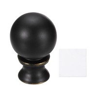 "1,5\\\" LampenknäUfe FüR Lampe Mit 1/4-27 Gewinde, Schwarz/Gold"