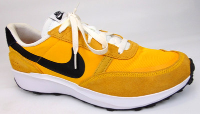 Nike WAFFLE NAV 'UNIVERSITY GOLD BLACK WHITE GOLD Training Men's Shoes Size 13.0