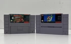 Super Mario World & Donkey Kong Country - Super Nintendo
