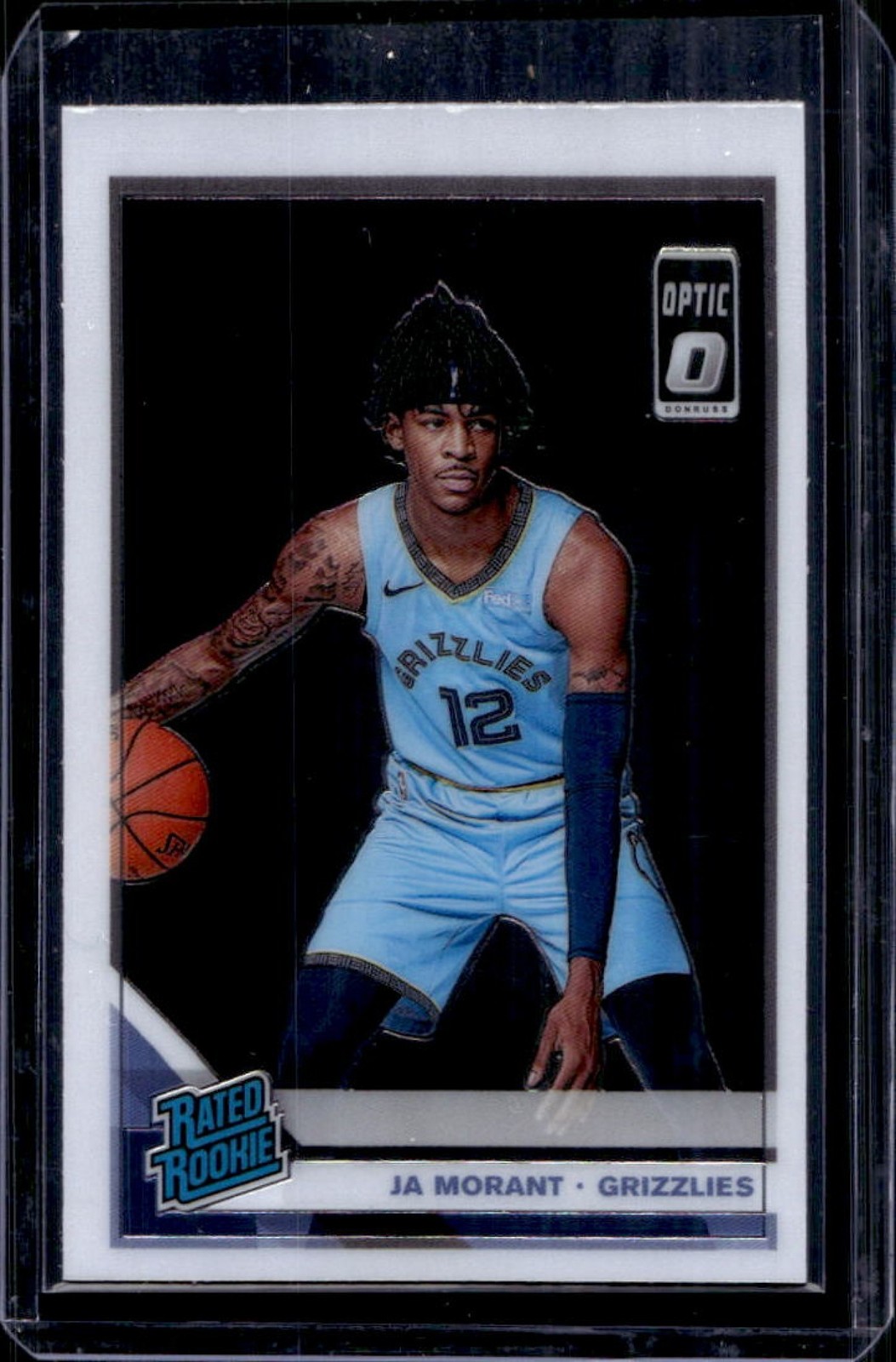 2019-20 Panini Donruss Optic Ja Morant Rookie RC #168 Grizzlies