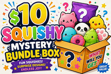      10 Squishy Mystery Bundle Box   What Will You Get       