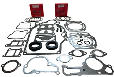 2 PISTON RING SETS & GASKET SET FITS KAWASAKI FD620D, FD661D PART # 13008-6025