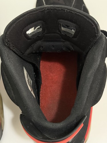 Nike Air Jordan 6 Retro Mid Infrared Shoes 384664-060 Black Men’s Size 9 No Box - Picture 12 of 15
