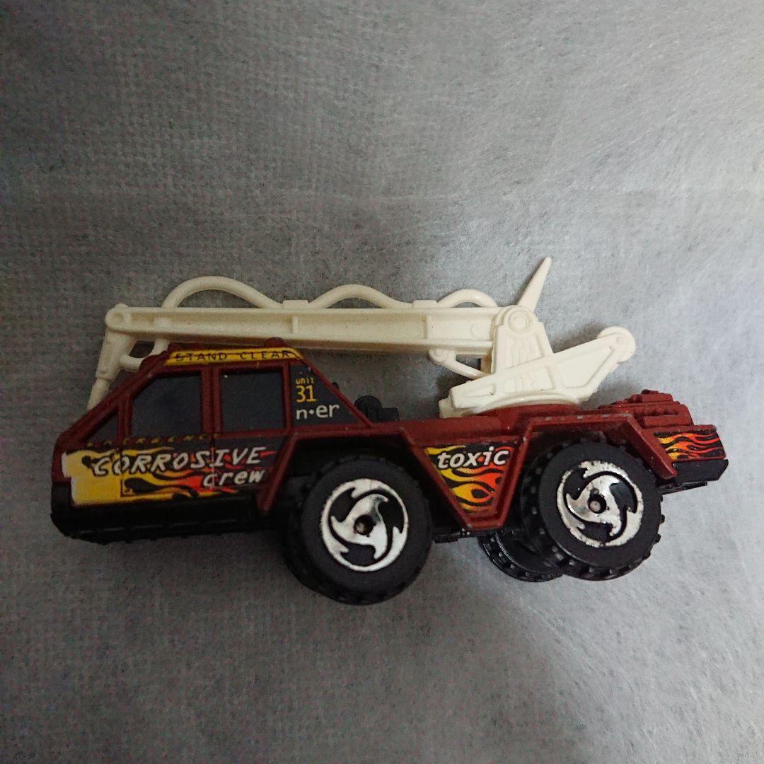 M Hot Wheels Fire Truck Brown Retro Stylish Mini Car Mattel #PCDAKL