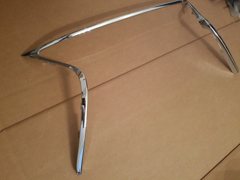 Parachoques delantero para LEXUS ES350 ES300H 2013-2015 parrilla superior moldura cromada Foto 2 de 3