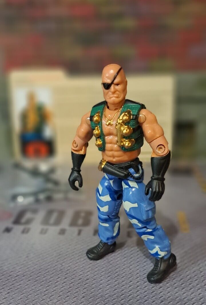 GI JOE ~2004 DREADNOK DEMOLISHOR ~ DREADHEADS RAMPAGE ~ 100% COMPL