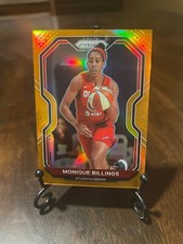 2021 WNBA #5 Monique Billings Orange Prizm /50 Atlanta Dream