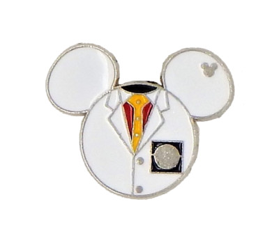 Mickey Head Journey Into Imagination Cast Costumes Individual Disney Trading Pin