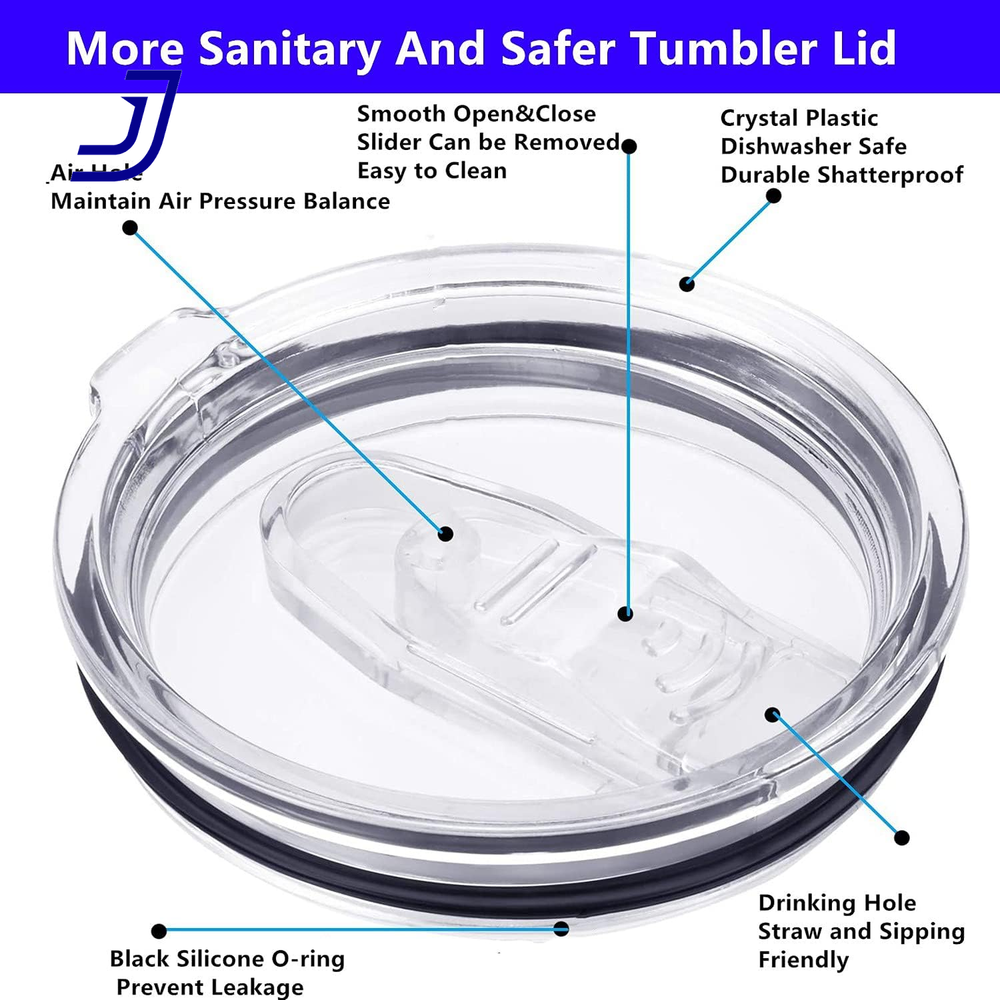Spillproof 30 Oz Tumbler Lids Replacement for Stainless Steel Travel Cup