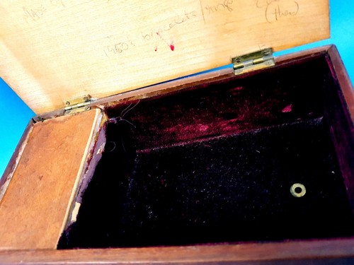 Vintage Wooden Musical Jewellery Trinket Box Handmade Romantic Old English Gift - Picture 9 of 11