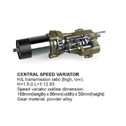 HG 1/10 RC P408 Military Vehicle Racing Car 2Speed Gearbox ESC Motor Radio 4*4 - Picture 4 of 7