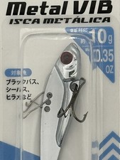 Daiso Metal Blade VIB  10g  0.35oz  Fishing  Shore Jigging  Sea Bass  Green Fish