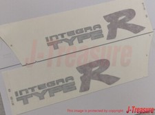 Honda Integra Type-r Dc2 1997-2001 Genuine Side Decal Silver Right Left Set Oem