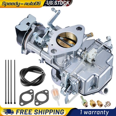 For 1964-1968 Ford Autolite 1100 Carburetor 6 Cylinder Mustang 170 200ci Engines